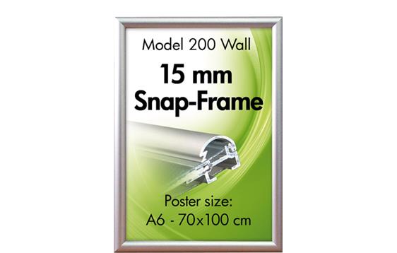 9404573   Plakatramme Snap 15 mm aluminium 